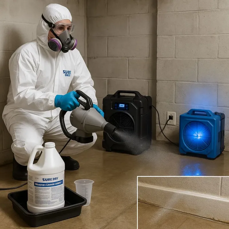 Sanitization and Odor Removal process in Clayton, NY