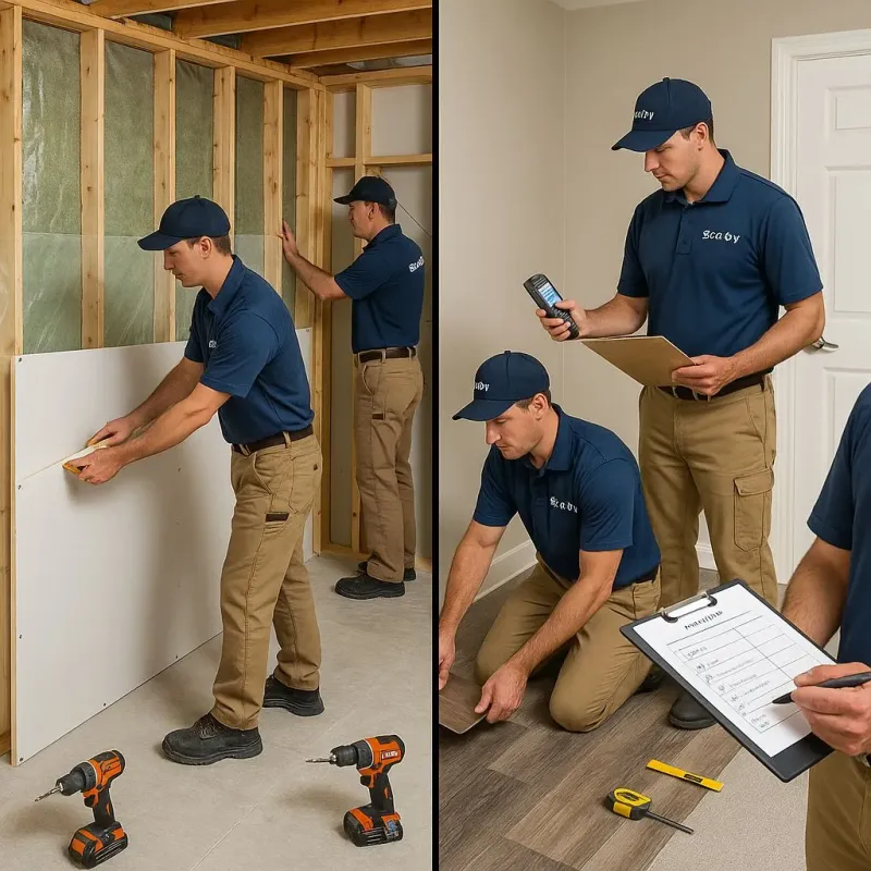 Repairs and Reconstruction process in Clayton, NY